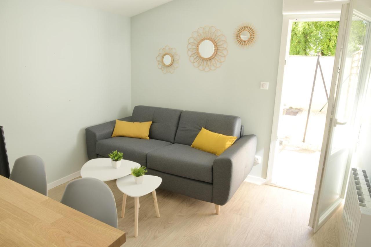 T2 - 28M2 Avec Cour Et Stationnement, Wifi Et Linge Fournis Daire Angoulême Dış mekan fotoğraf